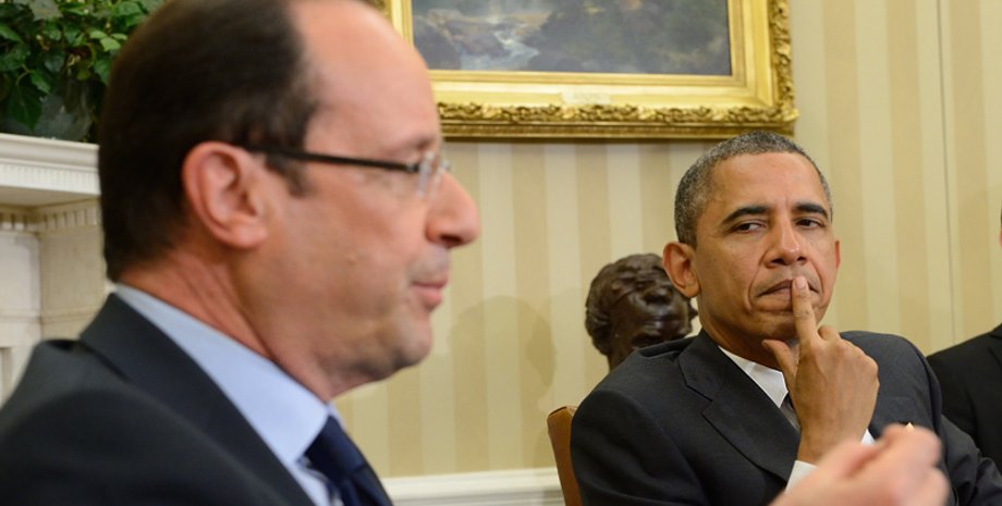 Франсуа Олланд и Барак Обама / Фото: rus.ruvr.ru