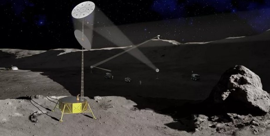 Light Bender, Maxar, Луна