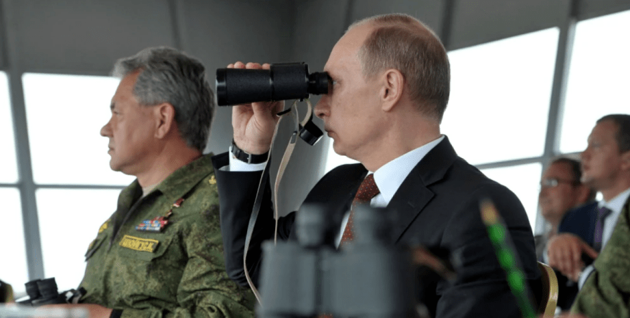 Владимир Путин, Сергей Шойгу, фото
