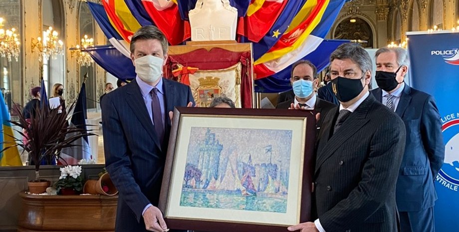 франция, художник, картина, музей, Поль Синьяк, Порт Ла-Рошель, Вадим Омельченко