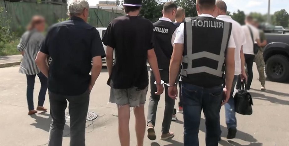 Затримання, нацполіція, Київ, палій