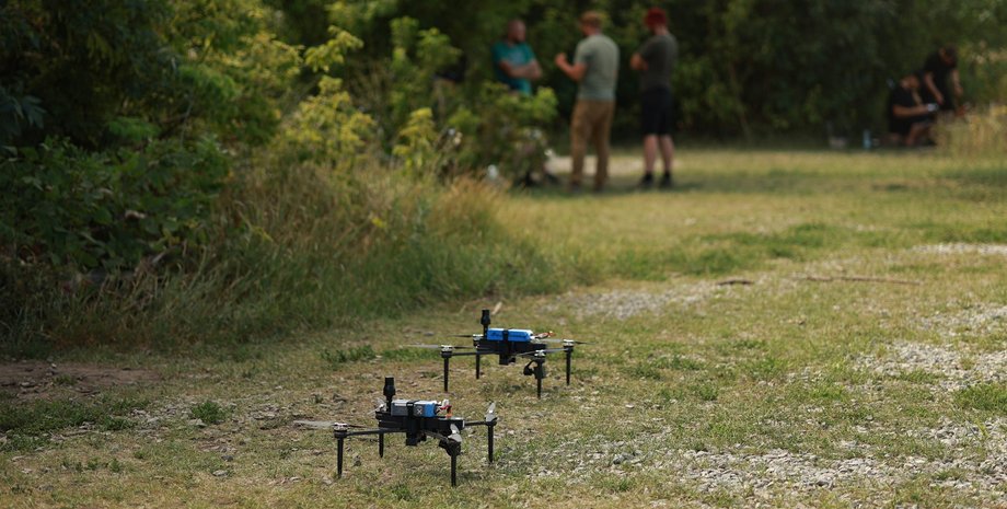 Дрон Шмавік на полігоні