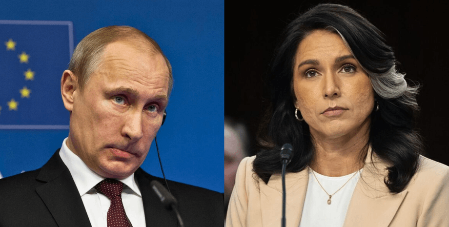 Тулси Габбард и Владимир Путин
