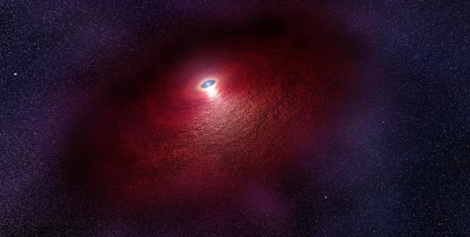 Нейтронная звезда RX J0806.4-4123. Иллюстрация создана на основе наблюдений телескопа "Хаббл". Источник: NASA, Pennsylvania State University