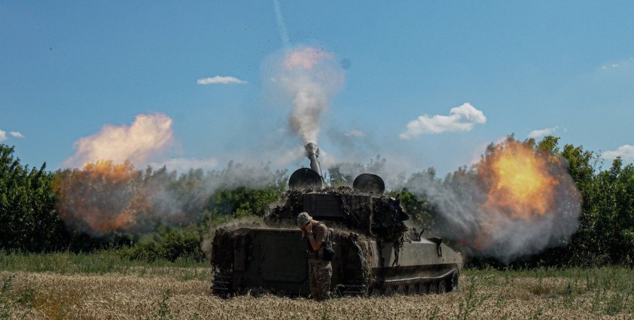 тяжелая артиллерия, Украинская артиллерия фото,