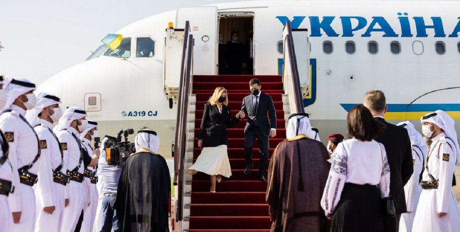 Владимир Зеленский, Катар