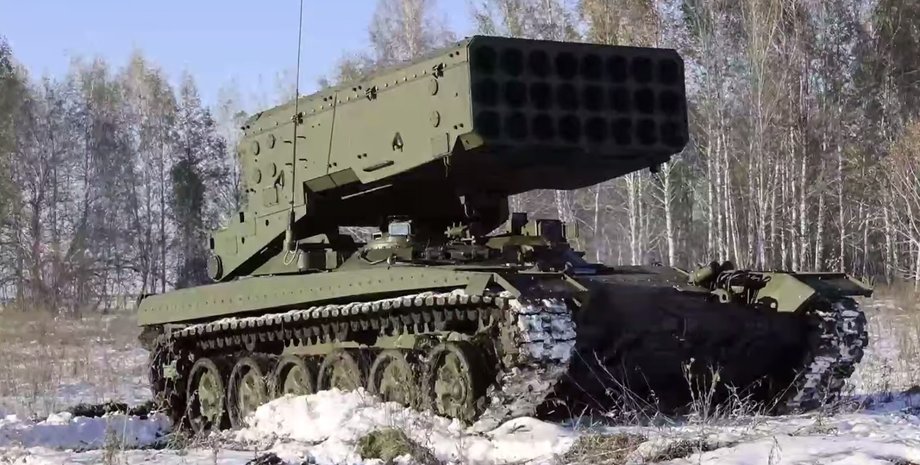 Російська система ТОС-1А "Солнцепек" випробування ТОС-1А Солнцепек