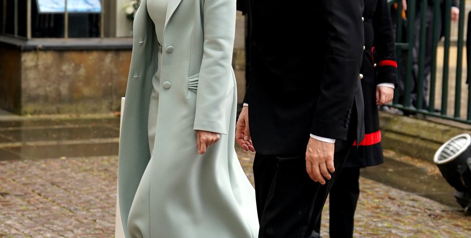 Олена Зеленська, Олена Зеленська коронація короля, Олена Зеленська стиль, Перша леді України на коронації