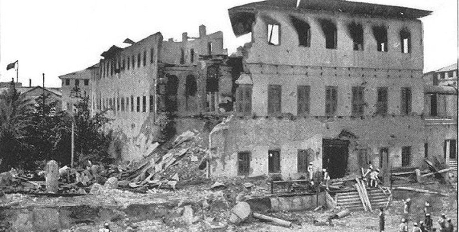 війна, історія, Британія, Занзібар, конфлікт, султанат, влада, флот, палац, військові, обстріл, Танзанія, султан, сувернітет, сутичка, Ірак, Буря в пустелі, Сполучені Штати, Китай, Індія, острів, Аргентина