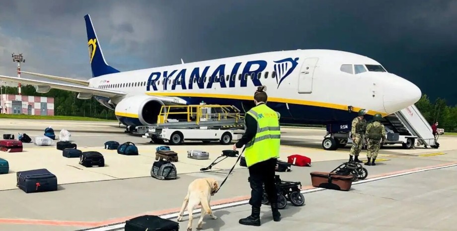 самолет Ryanair в Минске, задержание Протасевича