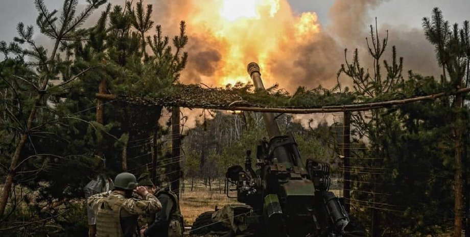 ВСУ артиллерия, артиллерия, пушка, ВСУ, выстрел, война, солдаты, артиллеристы