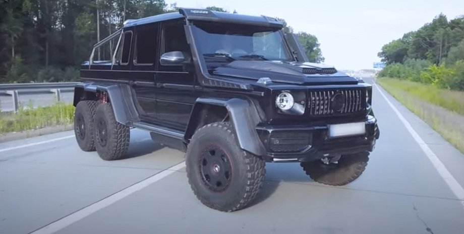 Mercedes g-class 6x6, Mercedes g-class, Mercedes-Benz G-Class, шестиколісний гелендваген
