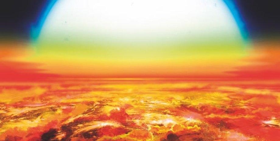 Ультрагорячая планета Kelt-9b в представлении художника. Denis Bajram/Center for Space and Habitability