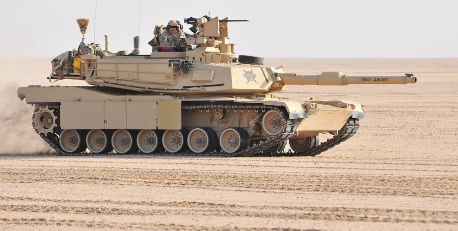 танк в пустыне, танк Abrams, танк Абрамс, M1A2 SEP V2 Abrams