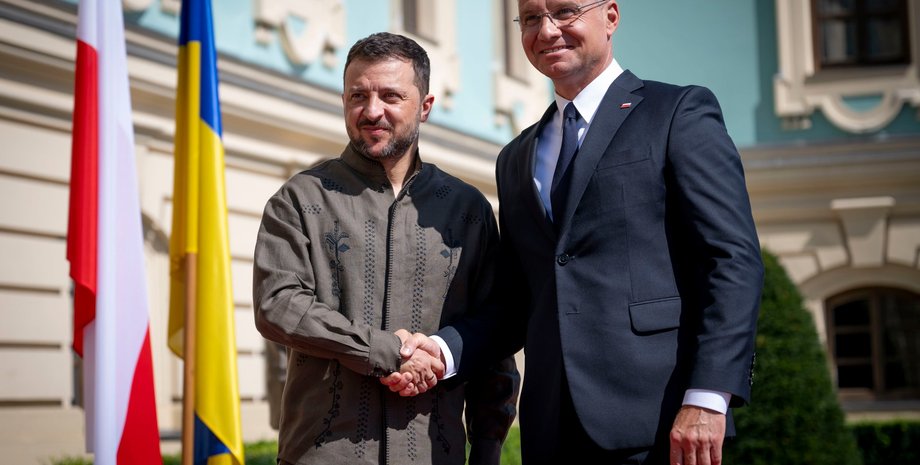 Владимир Зеленский, Анджей Дуда, Дукда в Киеве