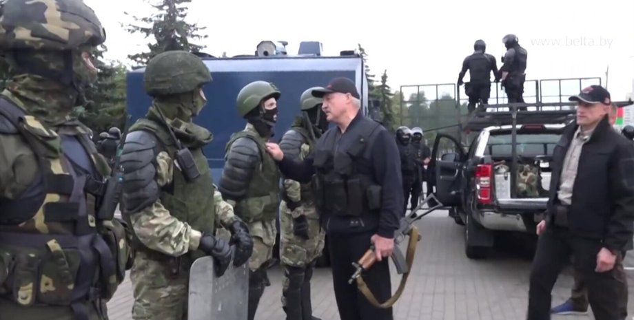 лукашенко, автомат