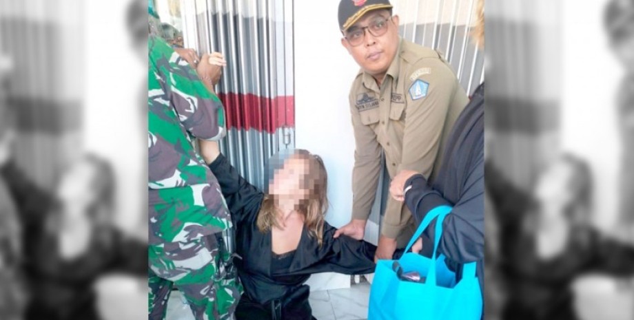 российская туристка бали, Бали полиция, индонезия полиция, задержане, туристка