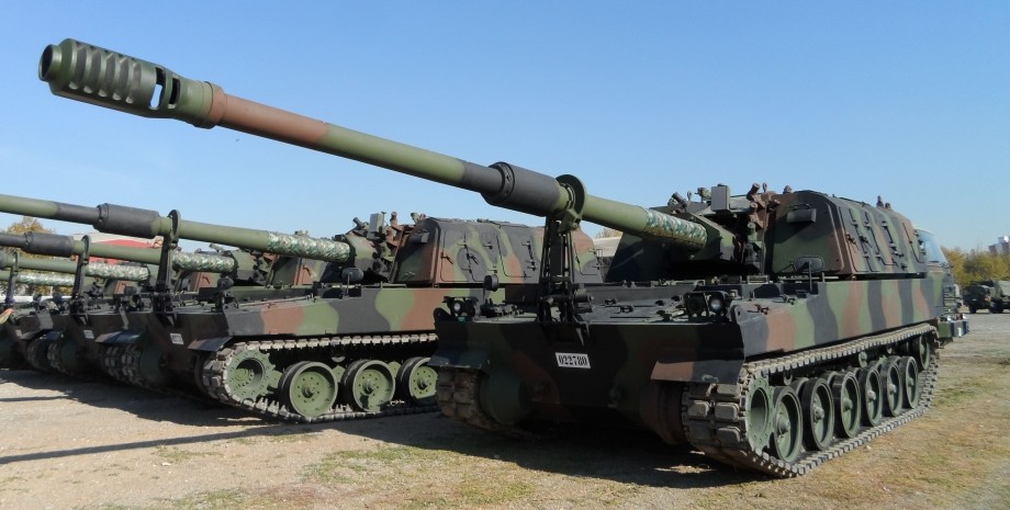 Турецкая САУ T-155 Firtina