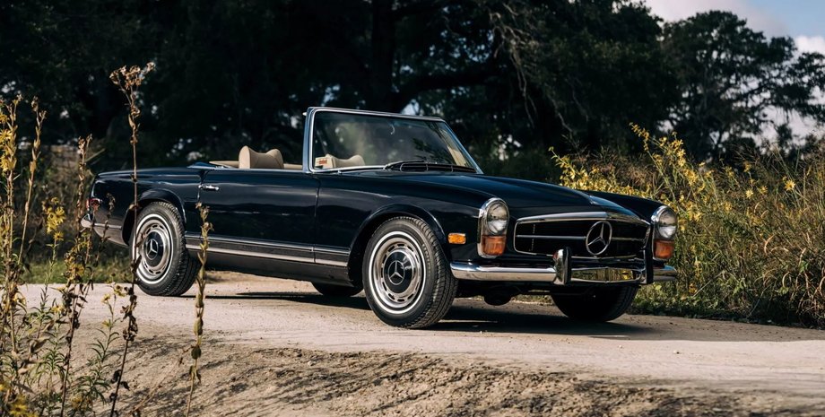 Mercedes SL Pagoda, Mercedes SL, Mercedes 280 SL, електромобіль Mercedes, електромобіль Mercedes