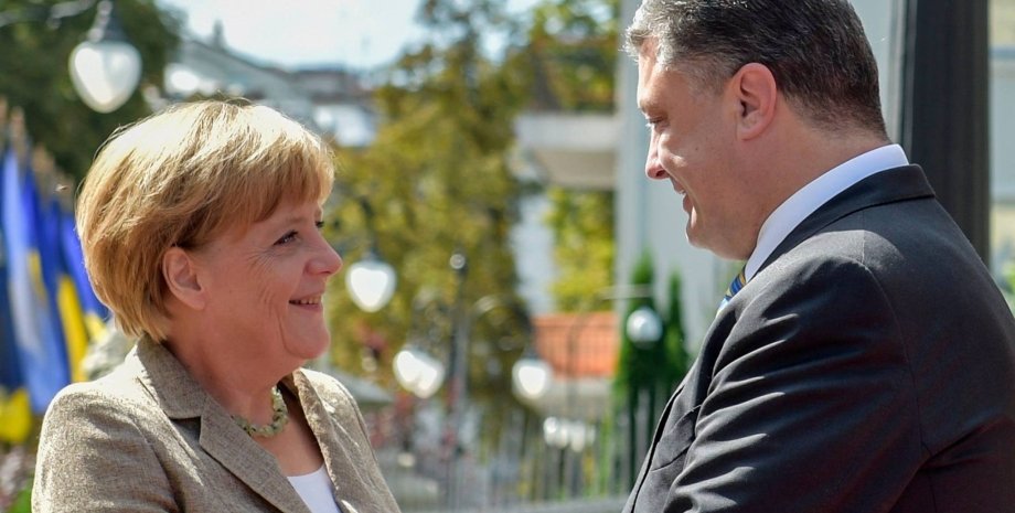 Ангела Меркель и Петр Порошенко / Фото: пресс-служба президента