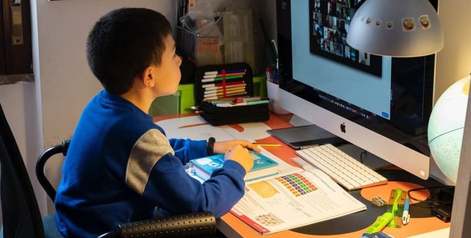 ученик, школьник, ребенок, дистанционное обучение