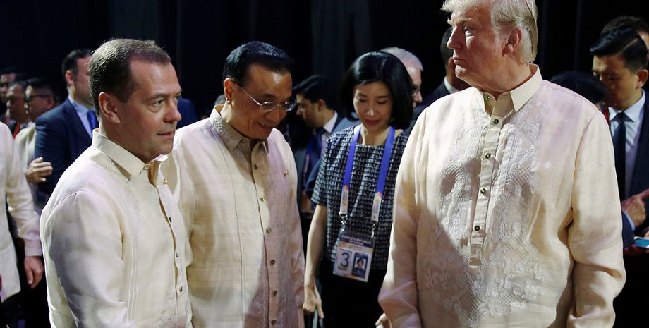 Дональд Трамп, Дмитрий Медведев