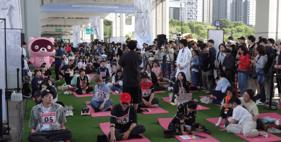 В Корее проходит конкурс по ничегонеделанию