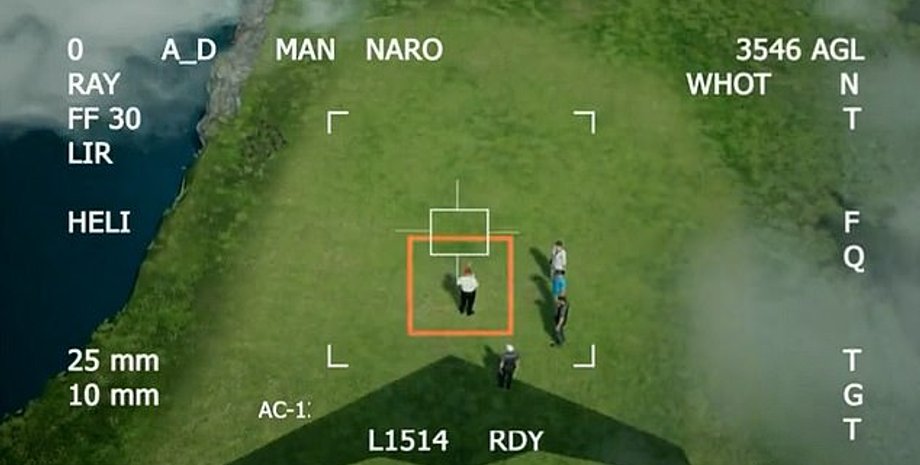 Трамп, приціл, БПЛА, дрон