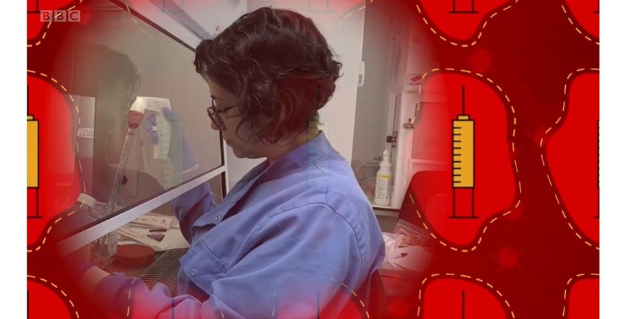 вакцина, коронавирус, лаборант