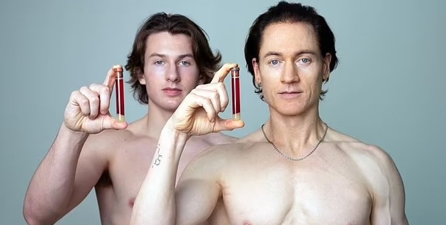 Браян Джонсон, Браян Джонсон омолодження, Браян Джонсон кров