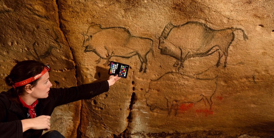 наскальные рисунки, пещера, испания, ковасиелла