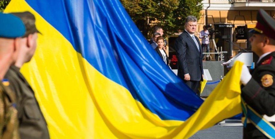 Петр Порошенко во Львове, 23 августа / Фото пресс-службы президента