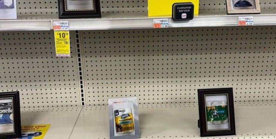 новости мира, новости сша, кража, магазин, фото вместо товаров