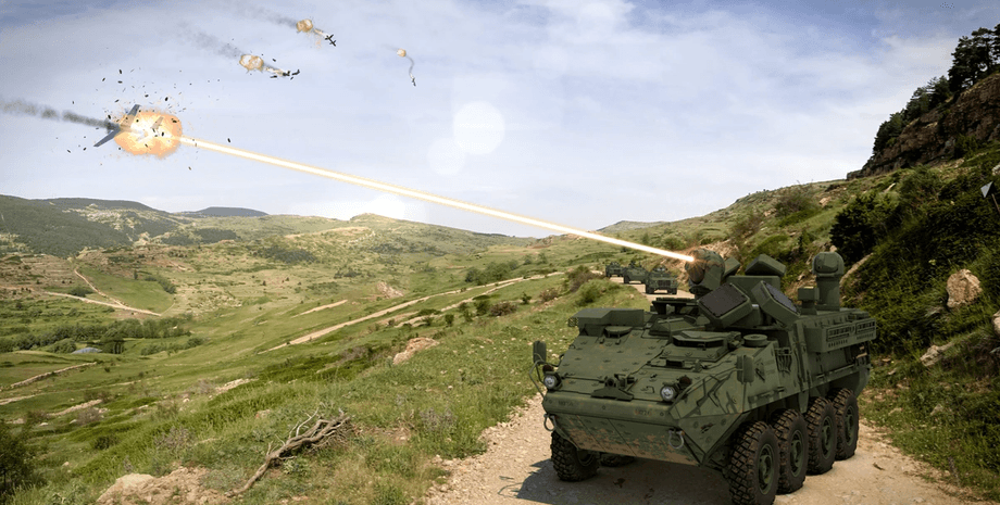 лазерное оружие, лазер, БТР