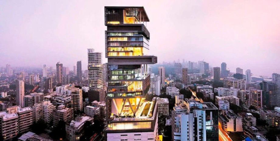 Самая дорогая резиденция на планете, небоскреб стоимостью около $1 млрд, Книга рекордов Гиннеса, как выглядит дом Мукеша Амбани