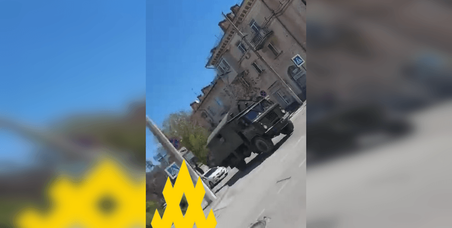 техника ВС РФ в Крыму, техника ВС РФ, перемещение техники, военная техника, оккупированный Крым