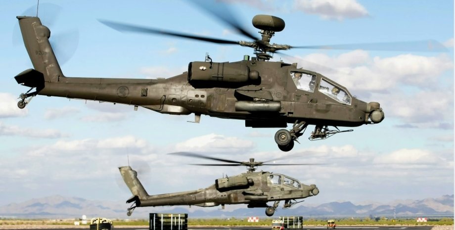 ударный вертолет AH-64 Apache