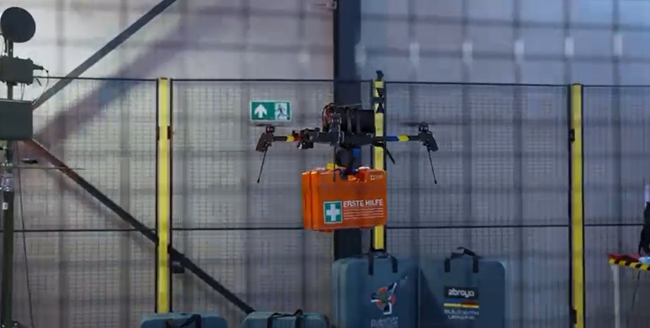 Зеленский показал первое немецко-украинское производство дронов