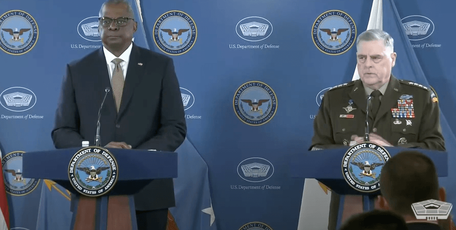 Ллойд Остін та Марк Міллі