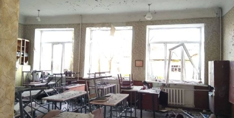Донецк обстрелы ДНР провокации война школа гибель ВСУ боевики