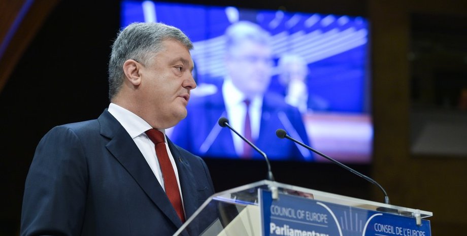 Порошенко в ПАСЕ / Фото: АП