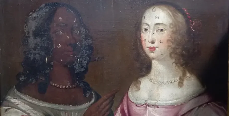 картина, история, галерея, раса, гендер, косметика, исследования, Британия, полотно, патчи, украшения