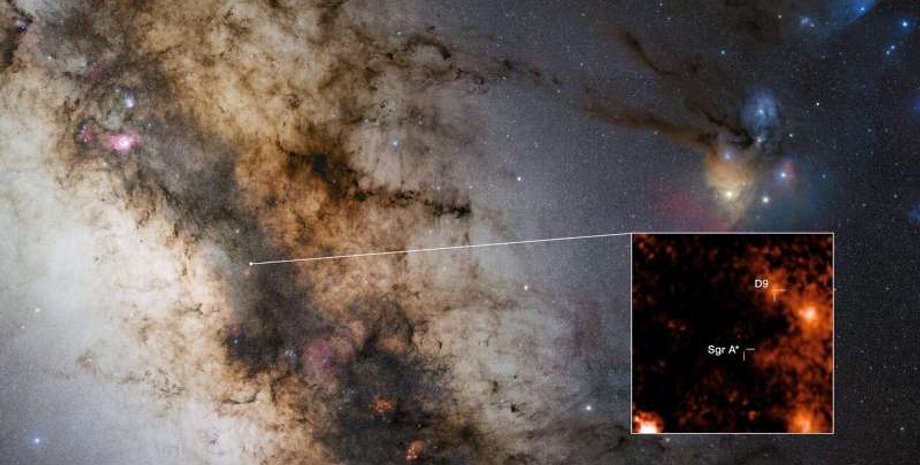 двойная звезда черная дыра Стрелец А