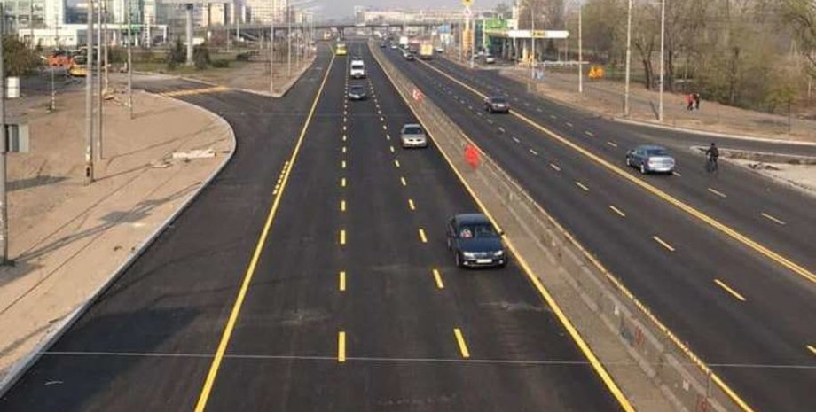 киев, проспект степана бандеры, ремонт, дороги