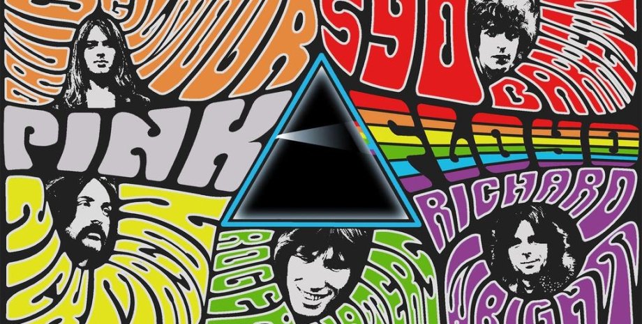 Обложка одного из альбомов группы Pink Floyd