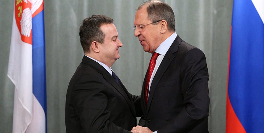 Ивица Дачич и Сергей Лавров / Фото: serbskoeslovo.ru