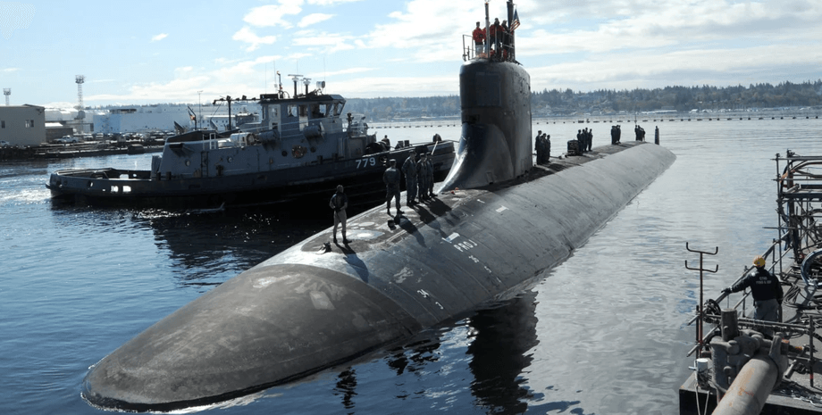 звільнення екіпаду USS Connecticut