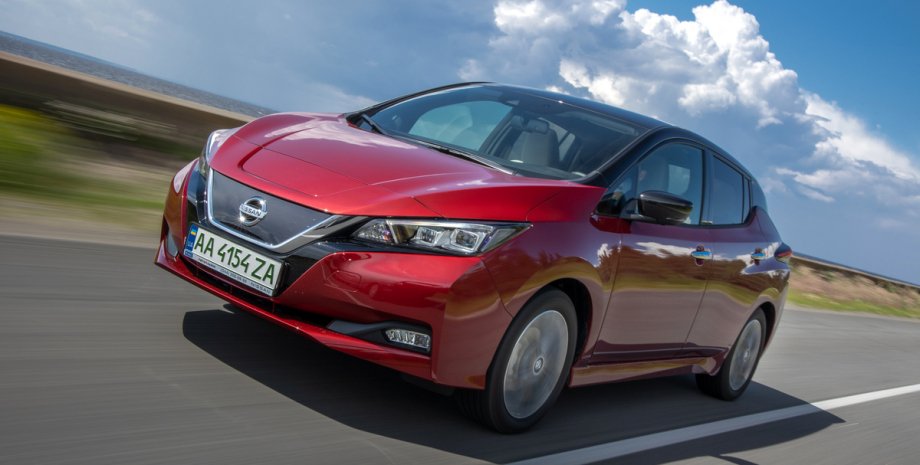Nissan Leaf, электромобили в Украине, продажи электромобилей, рынок электромобилей, новые электромобили в Украине
