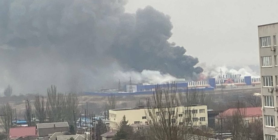 Пожар, Мариуполь, Эпицентр