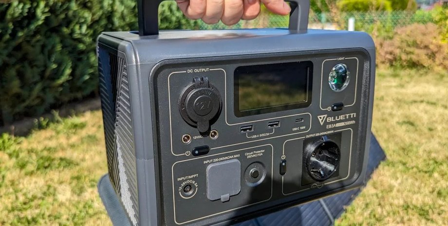 Bluetti EB3A бюджетная зарядная станция